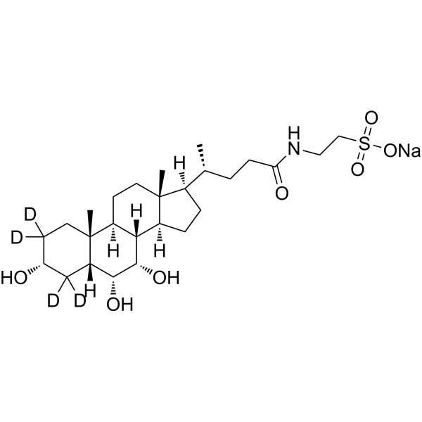 Taurohyocholate-d4 sodium (THCA-d4 sodium)
